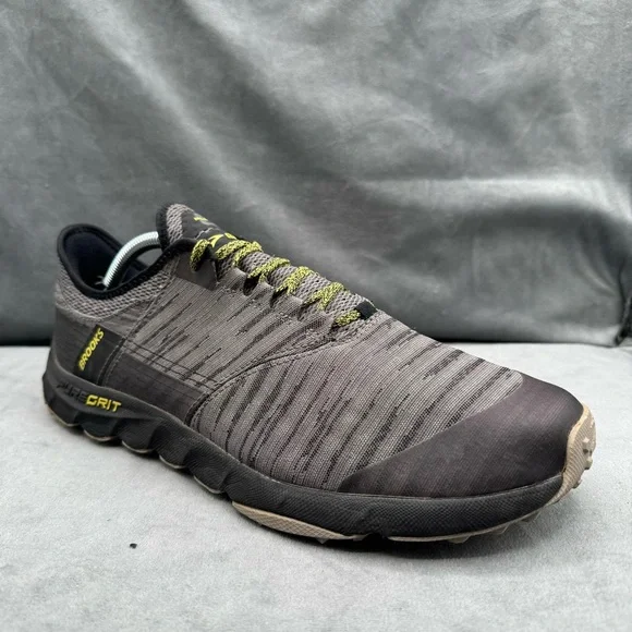 Brooks PureGrit 8 Men’s Trail Running Shoes Size 12 Black/Gray - Picture 1 of 15